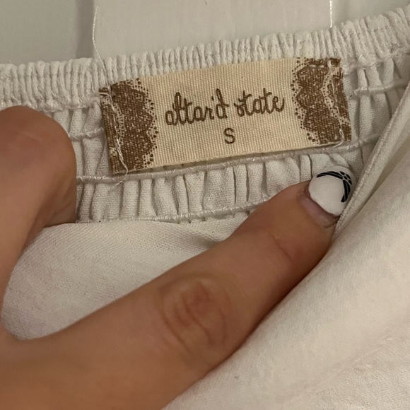 ALTAR’D STATE white beautiful top - Picture 4 of 4